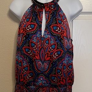 Bebe Sleveless Top; Size Small